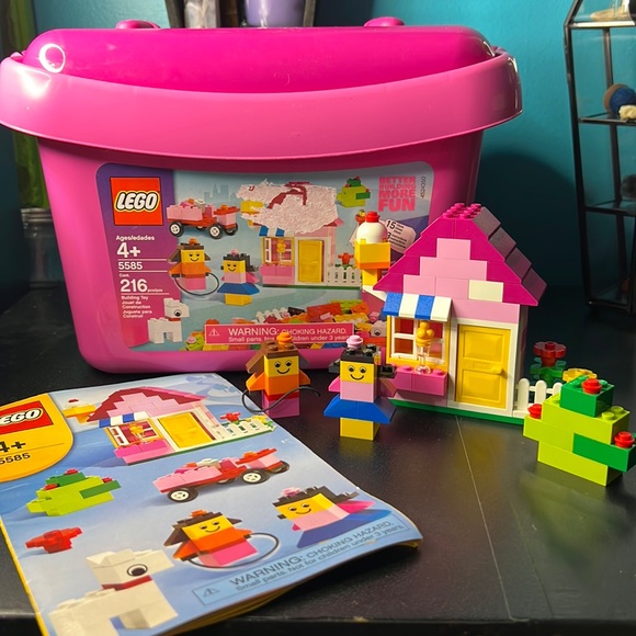 Lego Toys Lego 5585 Pink Brick Box Poshmark
